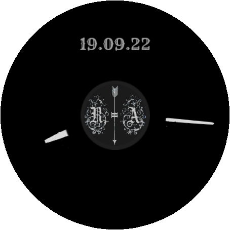 Le roi à Paris Watch Face - AOD mode